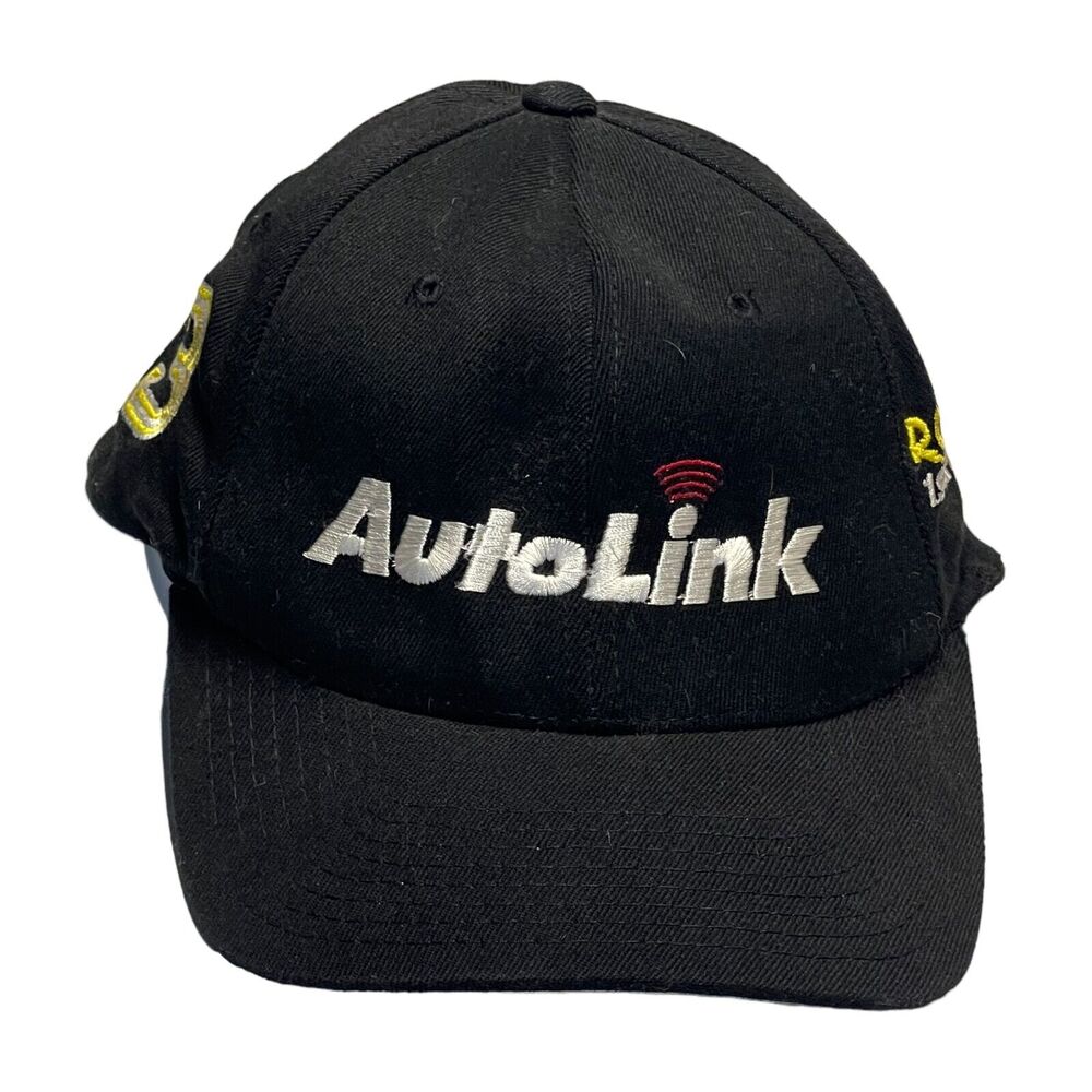 1998 Yupoong Flexfit Men Black Autolink Rocketsports Trans-Am Champions Cap L/XL